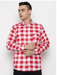 Reliable Multicoloured Cotton Long Sleeves Casual Shirt For Men-thumb1