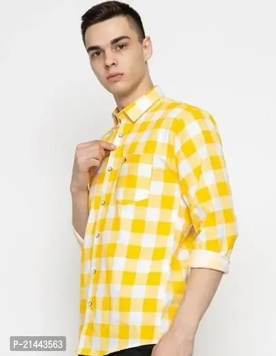 Reliable Multicoloured Cotton Long Sleeves Casual Shirt For Men-thumb2