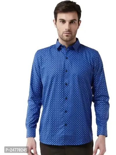 Time Fashion Men's Cotton Full Sleeve Casual Shirt - 001