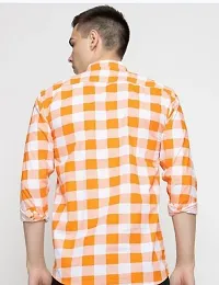 Reliable Multicoloured Cotton Long Sleeves Casual Shirt For Men-thumb1