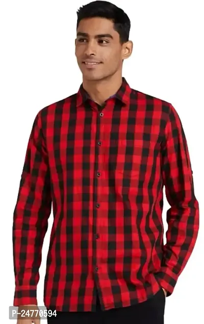 Time Fashion Men's Cotton Full Sleeve Casual Shirt - 009