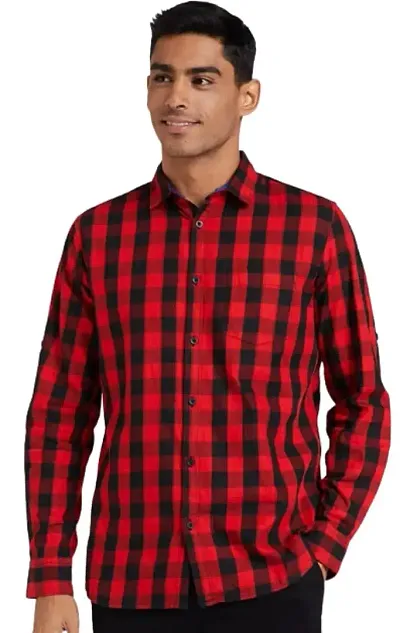 Time Fashion Men's Full Sleeve Casual Shirt - 009