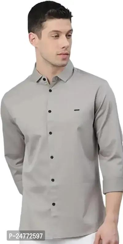Time Fashion Men's Cotton Full Sleeve Casual Shirt - 025