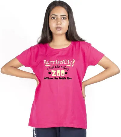 URBE Printed Tshirt for Women