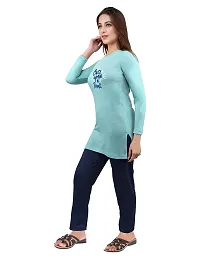 AMAHA Full Sleeve Night Suit for Women-thumb2