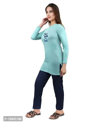 AMAHA Full Sleeve Night Suit for Women-thumb3