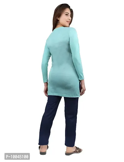 AMAHA Full Sleeve Night Suit for Women-thumb2