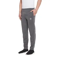 Men's Comfort fit Cotton Trackpants with Twin Side Zipper Pockets (Pack of 2) for Running, Yoga, Gym Workout, Regular Wear-thumb3