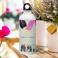 Drooli Printed Together Forever - Kpop Music Band - Bangton Boys Creative Theme Fan Art - 600ml, White, Pack of 1-thumb1