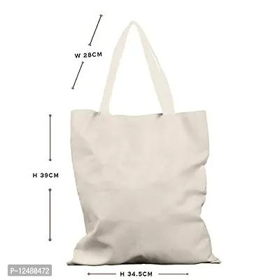 Drooli Printed Bangton Boys Universe Tote Bag with Zip Lock | K-Pop Merch Multipurpose Sturdy Shopping Handbag For Women | Eco-Friendly, Reusable, Washable (14 x 16 inch); Pack of 1 (D2)-thumb5