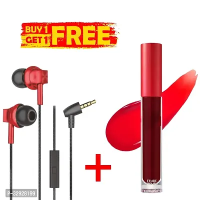 Long Lasting Lip Care Lipstick with Earphone-thumb0