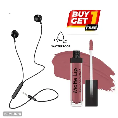 Long Lasting Lip Care Lipstick with Earphone-thumb0