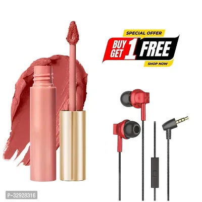 Long Lasting Lip Care Lipstick with Earphone