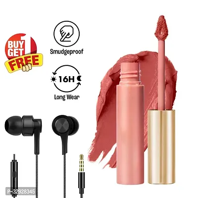 Long Lasting Lip Care Lipstick with Earphone-thumb0