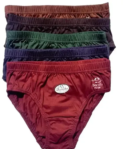 PACK OF 5 - Women's Daily Wear Plain Panties