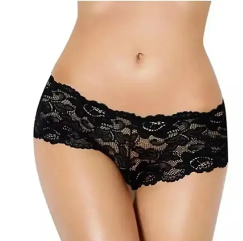 Comfortable Lace Basic Brief For Women Single Pack