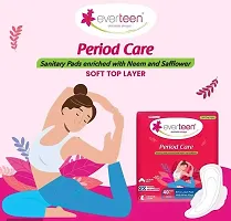 Period Care XL Soft 40 Sanitary Pads Enriched with Neem and Safflower For Medium Flow - Pack Of 3-thumb1