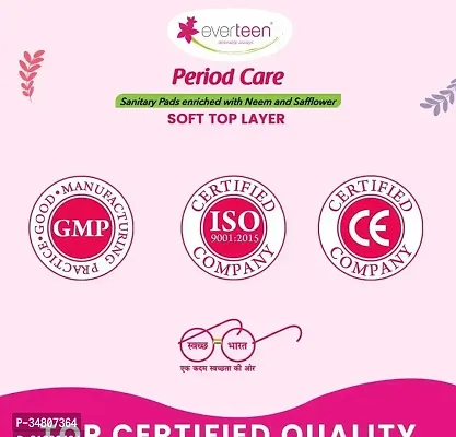 Period Care XL Soft 40 Sanitary Pads Enriched with Neem and Safflower For Medium Flow - Pack Of 3-thumb5