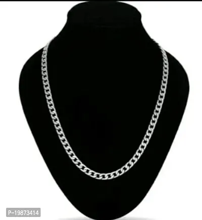 Beautiful Silver Brass Chain For Men-thumb0