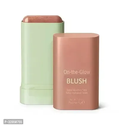 Makeup Blush Stick  Multi Use Makeup Stick for Cheeks and Lips with Hydrating Formula 2 in 1 Beauty Blush Stick with Soft Cream Pack of 1-thumb0