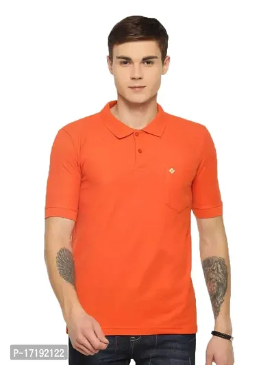 Dollar Men's Cotton Casual Polo Tshirt (Pack of 1)