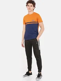 Reliable Multicoloured Cotton Blend Colourblocked T-Shirt For Men Pack Of 3-thumb4