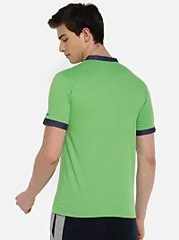 Dollar Men's Regular Henley Shirt (AMHN-152_Energy Green 2XL)-thumb1