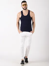 Pack Of 5 Dollar Lehar Mens Assorted Vests-thumb4