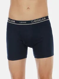 Stylish Cotton Solid Interlock Trunks For Men-Pack Of 3-thumb1