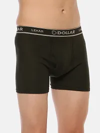 Stylish Cotton Solid Interlock Trunks For Men-Pack Of 5-thumb3