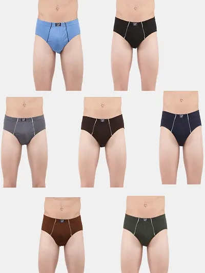 Stylish Solid Briefs For Men-Pack Of