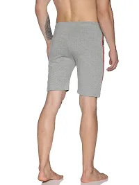 Stylish Cotton Solid Regular Shorts For Men And Boys- Pack Of 2-thumb1