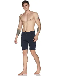 Stylish Cotton Solid Regular Shorts For Men And Boys- Pack Of 2-thumb4