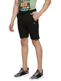 Stylish Cotton Solid Regular Shorts For Men And Boys-thumb2