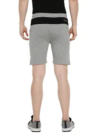 Stylish Cotton Solid Regular Shorts For Men And Boys- Pack Of 2-thumb1