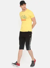 Stylish Cotton Solid 3/4th Shorts For Men And Boys-thumb3