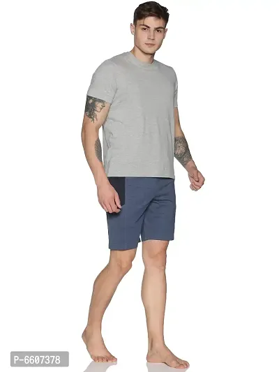 Stylish Cotton Solid 3/4th Shorts For Men And Boys-thumb0