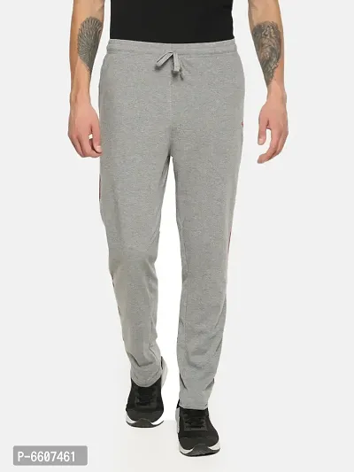 Reliable Cotton Solid Regular Track Pants For Men