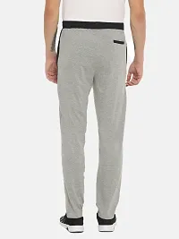 Reliable Cotton Solid Regular Track Pants For Men-thumb1