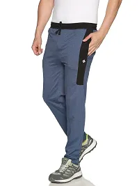 Reliable Cotton Solid Regular Track Pants For Men-thumb2