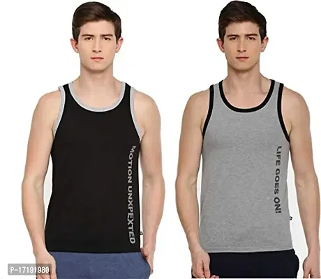 Dollar Mens Cotton Vest Tank Top (Pack of 2)