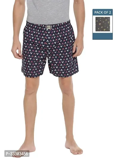 Stylish Cotton Basic Boxer For Men Pack of