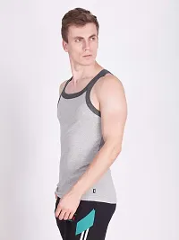 Force NXT Men Cotton Innerwear Spirit Gym Vest (Pack of 2)-thumb1