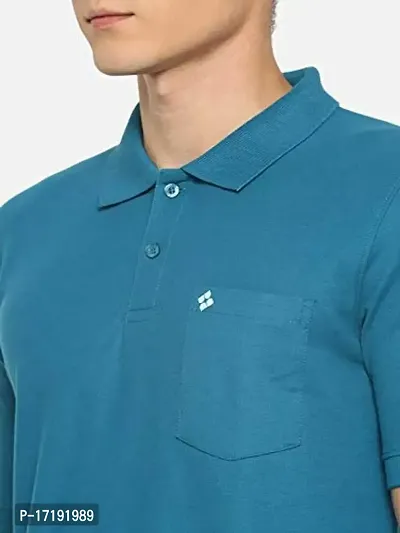 Dollar Men's Cotton Casual Polo Tshirt (Pack of 1)-thumb4