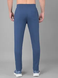 Comfortable Blue Cotton Blend Joggers For Men-thumb1