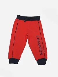 Stylish Red Cotton Shorts For Boys-thumb3