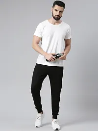 Elegant Combed Cotton Joggers For Men-thumb2