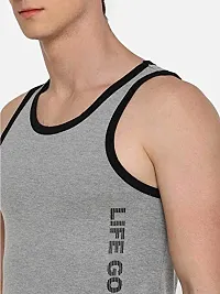 Dollar Mens Cotton Vest Tank Top (Pack of 2)-thumb2