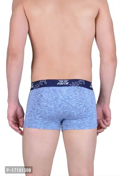 Force NXT Men's Cotton Metro Trunk (Pack of 1) Blue-thumb3