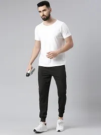 Elegant Combed Cotton Joggers For Men- Pack Of 2-thumb2